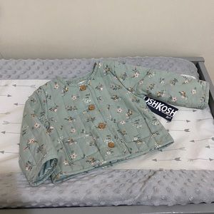 Oshkosh light floral jacket